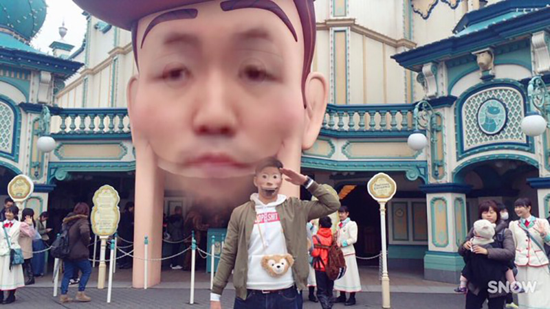 ［慎入］日本网民分享平成难忘回忆︰换脸App 让迪士尼胡迪头变成「着名景点」